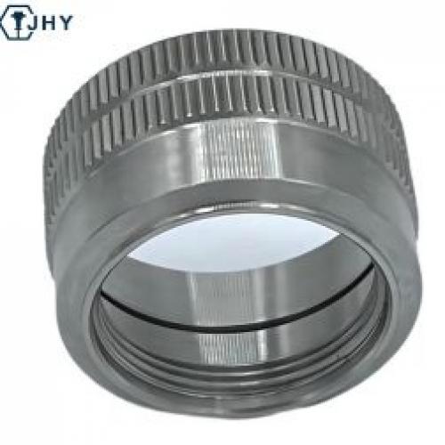 CNC machining 316 / 303 Stainless Steel nut with knurled wheel